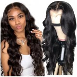 Body Wave Lace Front Wig 13x4 Human Hair Wig Front Lace Human Hair Headband