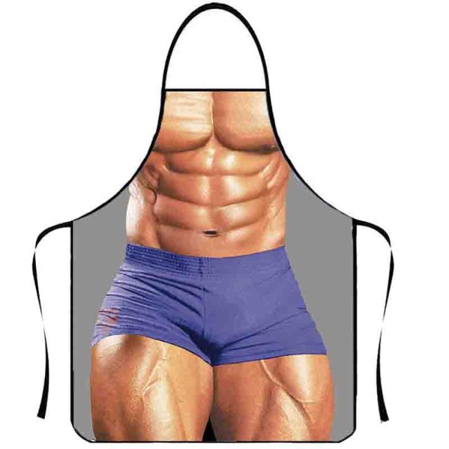 Manufacturer provides 3D printed aprons, bikini lace, Christmas celebration, cartoon couple parties, new aprons