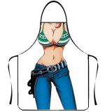 Fast and Simple Style Cartoon Creative Apron for Foreign Trade Muscle Men's Apron Fun Apron Anime Personalized Apron
