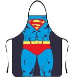 Hot selling men's and women's Superman aprons with unique, quirky, creative couple parties, sexy and fun gifts
