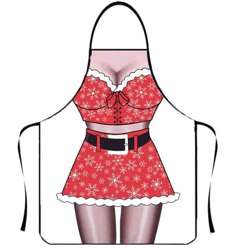 Christmas spot aprons are currently being made with Christmas prints, and one piece is being made as a kitchen anti fouling Christmas decoration item