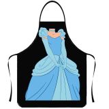 In stock supply of cartoon anime aprons, novel, funny, and anti pollution party special aprons, directly sold by manufacturers