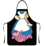 In stock supply of cartoon anime aprons, novel, funny, and anti pollution party special aprons, directly sold by manufacturers