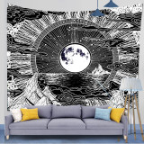 Tapestry, home, bedroom decoration, internet celebrity, live broadcast, background cloth, wall hanging, fabric art, cross-border exclusive supply
