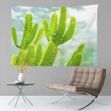 Amazon Bohemian tapestry decoration cloth background cloth hanging cloth cactus tapestry custom ins tapestry
