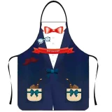 Diligent Father's Day Special Edition Designated Picture Regular Hanging Neck Apron Father's Day Apron One Piece for Shipping