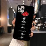 Suitable for iPhone 15 Japanese anime Naruto Naruto Uchibo with earth phone case to write wheel eye personality trend
