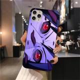 Suitable for iPhone 15 Japanese anime Naruto Naruto Uchibo with earth phone case to write wheel eye personality trend