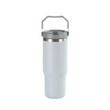 Cross border portable straw insulated cup Portable 304 stainless steel insulated cup Large capacity portable vacuum car cup