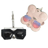 Tiktok glasses bag out of the street glasses bag portable cute funny sunglasses box pu sunglasses bag