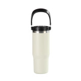 Cross border portable straw insulated cup Portable 304 stainless steel insulated cup Large capacity portable vacuum car cup