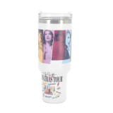 Cross border Taylor insulated cup 40oz car cup handle cup large capacity insulated and cold car cup handle ice cream cup