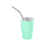 Amazon's best-selling mini wine glasses, outdoor portable picnic small wine glasses, Madea stainless steel straw small wine glasses