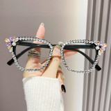 Luxury Designer Frameless Diamond Butterfly Sunglasses Pearl Crystal Vintage Brand Women Big Sun Glasses Bling Eyewear