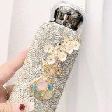 Embedded with Austria, full diamond, heat preservation, portable stainless steel, trendy, high beauty, on-board, water cup, goddess perfume bottle