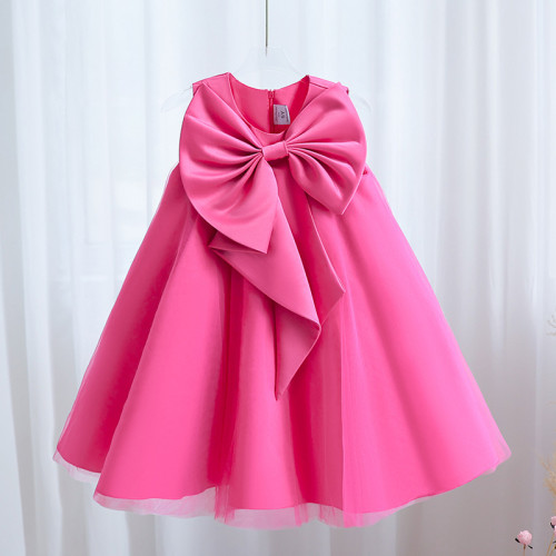 Cross border exclusive children's dress, princess dress, girl's performance, fluffy gauze dress, high-end dress, piano performance clothing