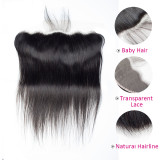 10A 13x4 Ear To Ear Full Lace Frontal  Human Hair