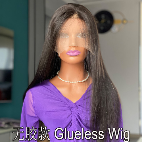 4x6 Glueless wig human hair wigs front lace wig real human hair Xu Chang full head set