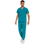 Amazon operating room short sleeved hand wash suits for both men and women, nurse uniforms for surgeons, isolation gowns, work uniforms, and caregiver uniforms