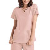 Dental surgeon operating room operating suit, thin hand wash suit, foreign trade elastic quick drying medical and nursing work clothes