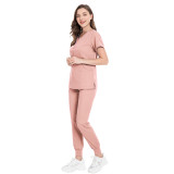 Manufacturer's direct sales of surgical gowns for oral dentists, women's split body wash clothes set, elastic quick drying hospital nurse uniforms