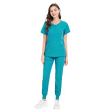 Manufacturer's direct sales of surgical gowns for oral dentists, women's split body wash clothes set, elastic quick drying hospital nurse uniforms