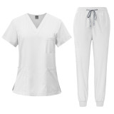New hand sanitizers for men and women, quick drying short sleeved surgical gowns, dental nurses, doctors, work clothes, pet hospitals, work clothes