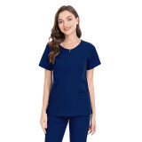 Manufacturer's direct sales of surgical gowns for oral dentists, women's split body wash clothes set, elastic quick drying hospital nurse uniforms