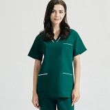 Loose and comfortable medical uniform, surgical uniform, oral and dental anesthesia room doctor's work uniform, hand washing clothes set, polyester cotton