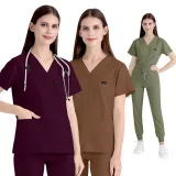 AliExpress Dental Hospital Operating Room Handwashing Clothes Set for Doctors and Nurses Handwashing Clothes Slow Running Work Clothes