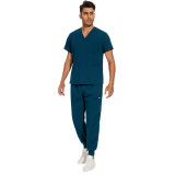 Amazon operating room short sleeved hand wash suits for both men and women, nurse uniforms for surgeons, isolation gowns, work uniforms, and caregiver uniforms