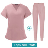 Daifa Summer Clothing Beauty Pet Hospital Dental Operating Room Handwashing Clothes Set Doctor and Nurse Work Uniforms