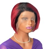Pixie Cut Human Hair wigs from Europe and America with lace headbands and Xuchang hair
