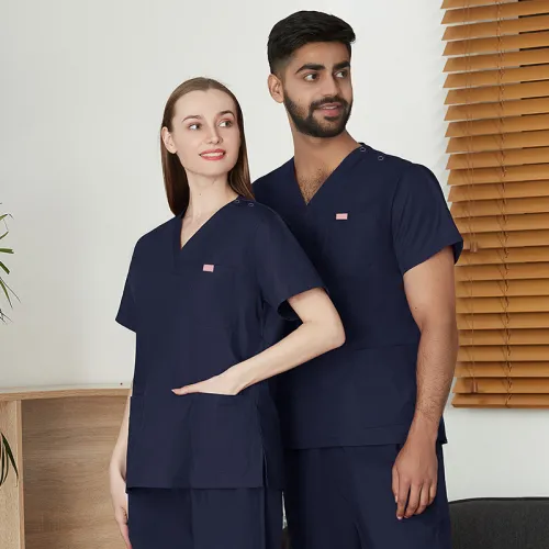 Nianqing Nurse Clothing Handwashing Clothes Doctor Operating Room Brushing Handwashing Clothes Set Medical Aesthetics Clinic Work System Clothing Wholesale
