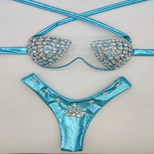 New Bright Diamond Bikini Swimsuit Stitch Diamond Bikini Popular Swimsuit Bikini