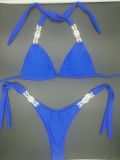 Diamond alloy accessories for swimwear, bikini accessories for swimwear, new manufacturer direct sales diamond bikini