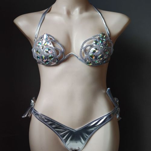 New hollowed out diamond bikini swimsuit, popular European and American bikini