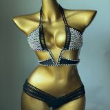 New Diamond Chain Bikini Diamond Bikini Swimsuit Amazon's Popular Bikini Swimsuit