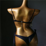 AliExpress, Amazon, eBay, European and American sewn diamond bikini swimsuit, nightclub wear, lingerie, tassel bikini