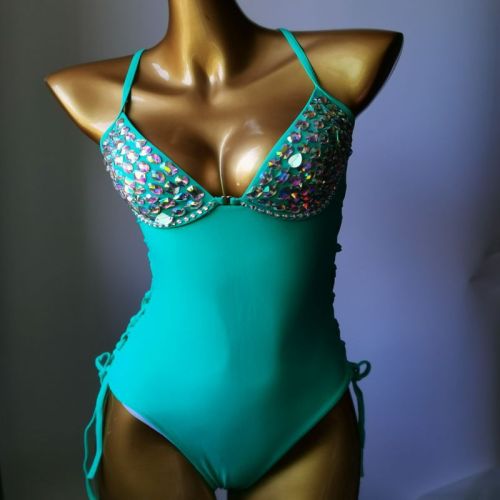 Connected grid diamond swimsuit for external supply, high-quality bikini bikini manufacturer direct sales, swimwear factory direct sales