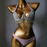 New Diamond Fringe Bikini Diamond Swimsuit Diamond Fringe Bikini Stitched Diamond Bikini Nightclub Dress