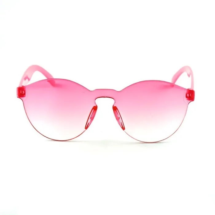 New transparent candy colored sunglasses for children, fashionable baby sunglasses, all-in-one glasses for boys and girls, 8801