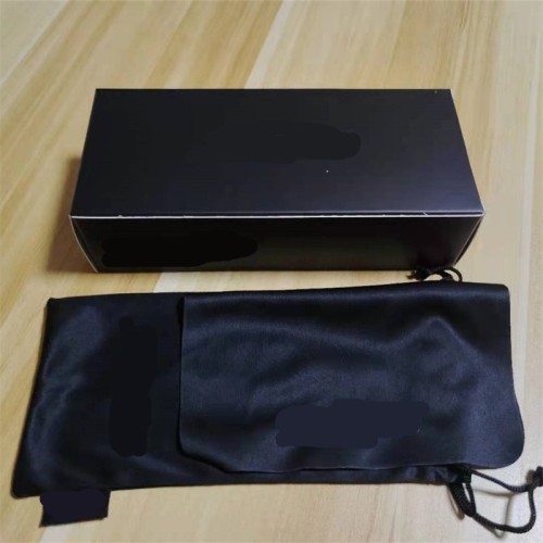 QS SPY FOX packaging black sunglasses box EVA glasses zipper box hook glasses box