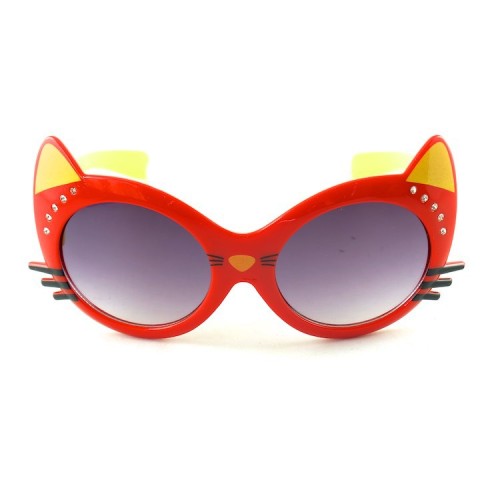 New fashionable diamond studded cat eye children's sunglasses for boys and girls, cat eye sunglasses for boys and girls, sunglasses 3086