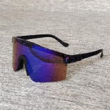 Wholesale of new outdoor colorful children's cycling sunglasses, large frame mountaineering sports goggles, and goggles