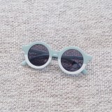 Two color children's sunglasses, fashionable for boys and girls, sunglasses for babies, cute cartoon sun protection sunglasses