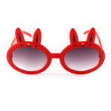 Children's Sunglasses New Boys and Girls Rabbit Ears Cartoon Sunglasses Rabbit Sunglasses 3057