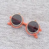 Chen Dazhu, L mother, children's sunglasses flip over glasses, female baby sunglasses, children's sunglasses 3256