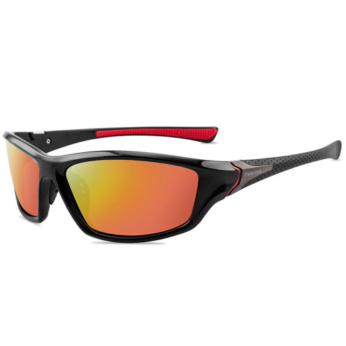 Polarized Night Vision Sunglasses Sports Polarized Sunglasses Men's Outdoor Cycling Glasses P21