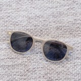 New Children's Sunglasses Rice Nail Retro Round Frame Fashion Sunglasses Baby Personalized Trendy Glasses 3257